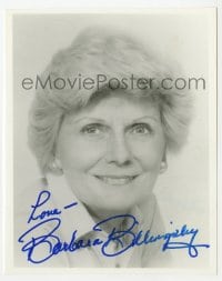 4x125 BARBARA BILLINGSLEY signed 5x6 photo 1980s she was June Cleaver in Leave It To Beaver!