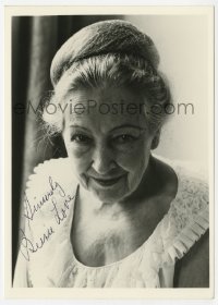 4x126 BESSIE LOVE signed 5x7 photo 1980s great head & shoulders portrait late in her career!