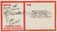 4x199 PATRICIA NEAL signed 3x6 address label 1970s sending autographed item to one of her fans!
