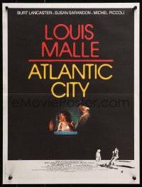 4y138 ATLANTIC CITY French 16x21 1980 Burt Lancaster, New Jersey gambling town, different!