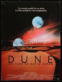 4y163 DUNE French 15x20 1985 David Lynch sci-fi classic, two moons over the desert planet Arrakis!