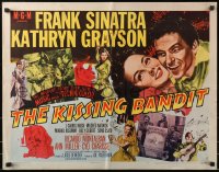 4y836 KISSING BANDIT style B 1/2sh 1948 art of Frank Sinatra playing guitar & romancing Kathryn Grayson!