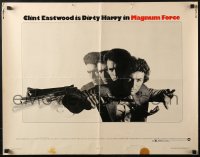 4y860 MAGNUM FORCE 1/2sh 1973 Clint Eastwood returns as Dirty Harry in motion drawing his big gun!