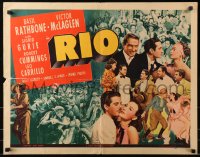 4y916 RIO 1/2sh 1939 Basil Rathbone, Sigrid Gurie, McLaglen, Carrillo, Gilbert, Cummings, rare!
