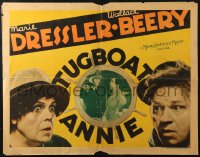 4y971 TUGBOAT ANNIE 1/2sh 1933 America's sweethearts Wallace Beery and Marie Dressler, rare!