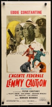 4y128 YOUR TURN, DARLING Italian locandina 1963 A toi de faire Mignonne, Constantine by Ciriello!
