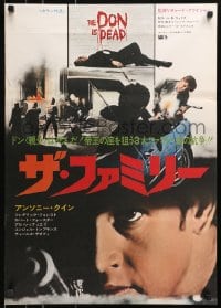 4y288 DON IS DEAD Japanese 1974 Anthony Quinn, Frederic Forrest, Robert Forster, different image!