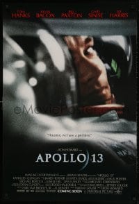 4z523 APOLLO 13 advance DS 1sh 1995 Ron Howard directed, image of Tom Hanks in trouble!