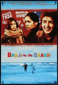 4z559 BHAJI ON THE BEACH 1sh 1993 Kim Vithana, Jimmi Harkishin, set yourself free!