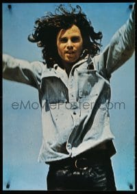4z151 JIM MORRISON 24x34 Danish commercial poster 1980s cool image of Doors lead singer!