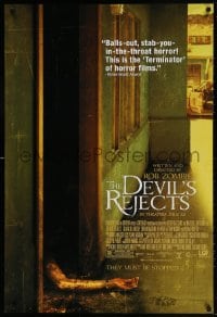 4z631 DEVIL'S REJECTS advance 1sh 2005 July style, directed by Rob Zombie, they must be stopped!