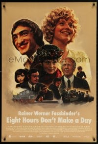 4z644 EIGHT HOURS DON'T MAKE A DAY 1sh 2018 Rainer Werner Fassbinder's Acht Stunden sind kein Tag!