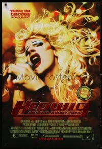 4z702 HEDWIG & THE ANGRY INCH foil DS 1sh 2001 transsexual punk rocker James Cameron Mitchell