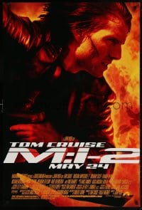 4z784 MISSION IMPOSSIBLE 2 advance DS 1sh 2000 Tom Cruise, sequel directed by John Woo!