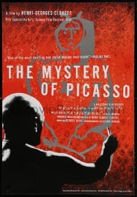4z795 MYSTERY OF PICASSO 1sh R2000 Le Mystere Picasso, Henri-Georges Clouzot & Pablo!