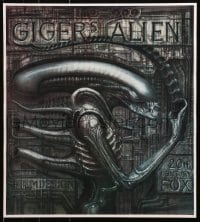 4z289 ALIEN 20x22 special poster 1990s Ridley Scott sci-fi classic, cool H.R. Giger art of monster!