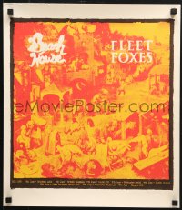 4z031 BEACH HOUSE/FLEET FOXES #101/150 17x20 English art print 2008 by the artist, cool scene!