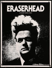 4z334 ERASERHEAD 17x22 special poster R1980s directed by David Lynch, Jack Nance, surreal fantasy horror!