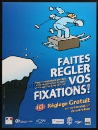 4z337 FAITES REGLER VOS FIXATIONS 12x16 French special poster 1990s art by Raphael Thierry!
