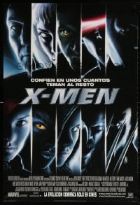 4z992 X-MEN style C int'l Spanish language advance DS 1sh 2000 different Marvel Comics super heroes!
