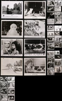 5a347 LOT OF 55 TV AND VIDEO CARTOON 8X10 STILLS 1970s-2000s great animation images!