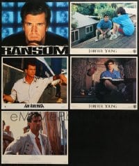5a134 LOT OF 5 LOBBY CARDS FROM MEL GIBSON MOVIES 1980s-1990s Ransom, Air America & more!