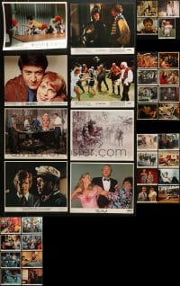 5a364 LOT OF 36 COLOR 8X10 STILLS AND MINI LOBBY CARDS 1950s-1980s scenes from a variety of movies!