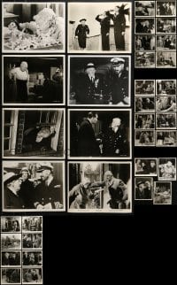 5a363 LOT OF 36 MARGARET RUTHERFORD MISS MARPLE 8X10 STILLS 1960s as Agatha Christie's detective!