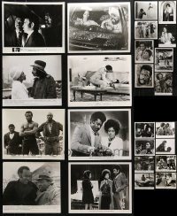 5a350 LOT OF 48 BLAXPLOITATION 8X10 STILLS 1970s great scenes from a variety of different movies!
