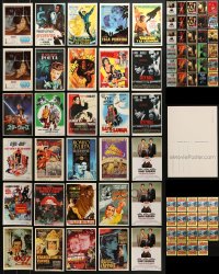 5a442 LOT OF 79 COLOR POSTCARDS 1990s all with movie images on the front!