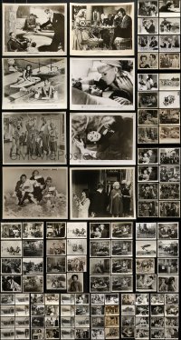 5a332 LOT OF 112 8X10 STILLS 1960s scenes & portraits from a variety of different movies!