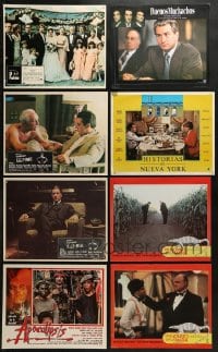 5a117 LOT OF 8 NON-U.S. LOBBY CARDS 1980s-1990s Goodfellas, Godfather & more!
