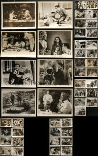 5a352 LOT OF 47 8X10 STILLS 1940s-1970s scenes & portraits from a variety of different movies!