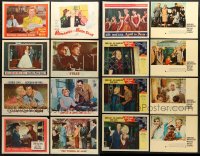 5a104 LOT OF 16 DORIS DAY LOBBY CARDS 1940s-1960s Young Man with a Horn, Midnight Lace & more!