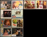5a112 LOT OF 10 HORROR/SCI-FI/FANTASY LOBBY CARDS 1950s-1970s scenes from a variety of movies!