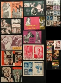 5a278 LOT OF 36 YUGOSLAVIAN HERALDS 1950s-1980s different images from a variety of movies!