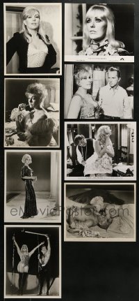 5a414 LOT OF 8 KIM NOVAK 8X10 STILLS 1950s-1970s great scenes from several of her movies!