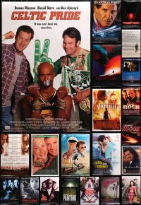 5a621 LOT OF 23 UNFOLDED DOUBLE-SIDED MOSTLY 27X40 ONE-SHEETS 1990s-2000s cool movie images!