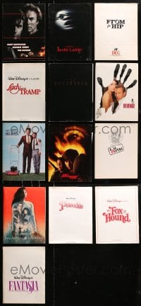5a207 LOT OF 13 PRESSKITS WITH 4 STILLS EACH 1980s-1990s containing a total of 52 8x10 stills!