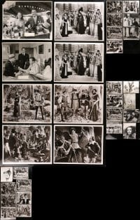 5a317 LOT OF 39 MOSTLY 11X14 STILLS 1950s-1960s scenes from a variety of movies!