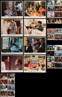 5a092 LOT OF 52 LOBBY CARDS 1980s-1990s complete & incomplete sets from a variety of movies!
