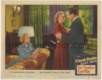 5b176 ANY NUMBER CAN PLAY LC #2 1949 gambler Clark Gable loves Alexis Smith AND Audrey Totter!