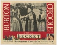 5b203 BECKET LC #5 1964 Richard Burton in title role & Felix Aylmer as the Archbishop of Canterbury!