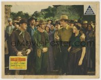 5b205 BELLE STARR LC 1941 Randolph Scott, Gene Tierney & townspeople confront the bad guys!