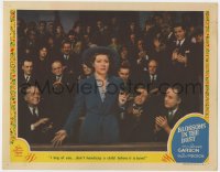 5b229 BLOSSOMS IN THE DUST LC 1941 Greer Garson begs they don't handicap a child before it is born!