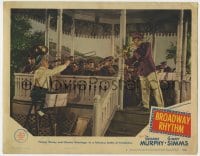 5b246 BROADWAY RHYTHM LC #5 1944 Charles Winninger in a battle of trombones with Tommy Dorsey!