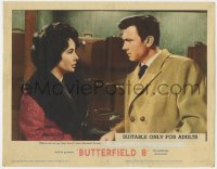 5b250 BUTTERFIELD 8 LC #4 1960 Elizabeth Taylor learns Laurence Harvey's wife is coming back!