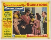 5b309 DEMETRIUS & THE GLADIATORS LC #5 1954 Victor Mature & Susan Hayward in sequel to The Robe!