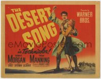 5b031 DESERT SONG TC 1944 Oscar Hammerstein II musical, Dennis Morgan, Irene Manning!