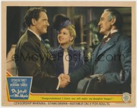 5b337 DR. JEKYLL & MR. HYDE LC 1941 Lana Turner watches Spencer Tracy shake hands w/Donald Crisp!